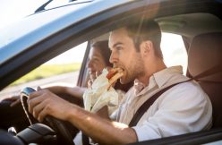 eating and driving