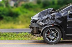 damaged car